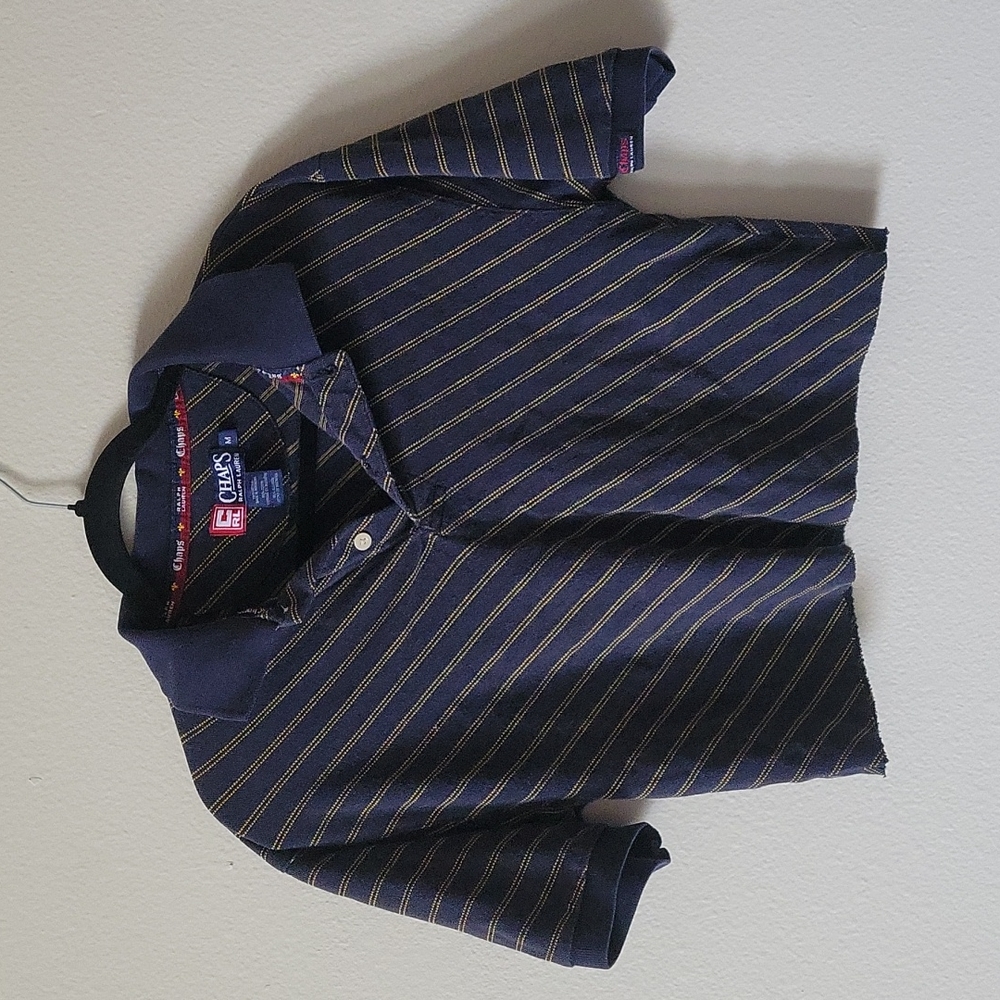Vintage Ralph Lauren Chaps Cropped Polo Shirt